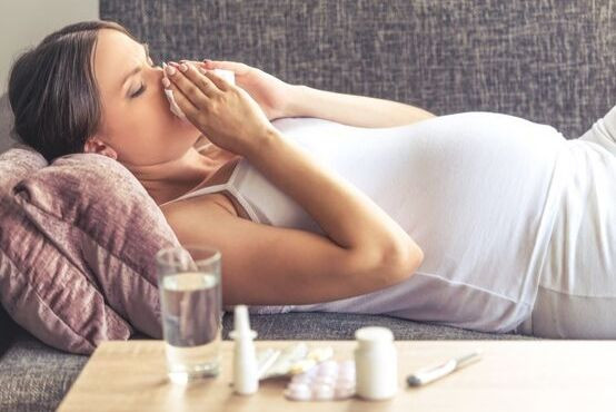 Nachlazení v těhotenství: Jak léčit běžné nemoci
